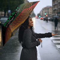 South Africa Black History Month Umbrella Live It Learn It Make It - Wonder Print Shop