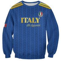 Custom Italy Football 2026 Sweatshirt Road To Champions - Wonder Print Shop