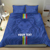 Custom Central African Republic Football Bedding Set Go Les Fauves Go