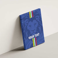 Custom Central African Republic Football Canvas Wall Art Go Les Fauves Go