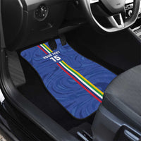 Custom Central African Republic Football Car Mats Go Les Fauves Go