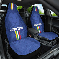 Custom Central African Republic Football Car Seat Cover Go Les Fauves Go