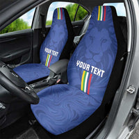 Custom Central African Republic Football Car Seat Cover Go Les Fauves Go