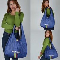 Custom Central African Republic Football Grocery Bag Go Les Fauves Go