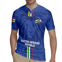 Custom Central African Republic Football Rugby Jersey Go Les Fauves Go
