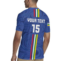 Custom Central African Republic Football Rugby Jersey Go Les Fauves Go