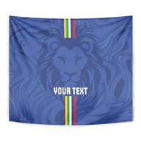 Custom Central African Republic Football Tapestry Go Les Fauves Go