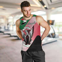 Personalized Sudan Men Tank Top Sudanese Secretary Bird Flag Style