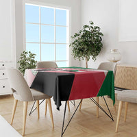 Personalized Sudan Tablecloth Sudanese Secretary Bird Flag Style