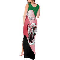 Personalized Sudan Tank Maxi Dress Sudanese Secretary Bird Flag Style