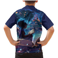 Black Girls Book Lovers Family Matching Mermaid Dress and Hawaiian Shirt Just A Girl Who Loves Books