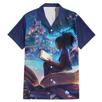 Black Girls Book Lovers Family Matching Mermaid Dress and Hawaiian Shirt Just A Girl Who Loves Books