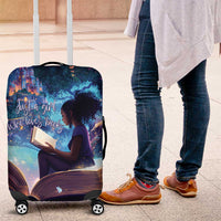 Black Girls Book Lovers Luggage Cover Just A Girl Who Loves Books