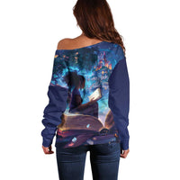 Black Girls Book Lovers Off Shoulder Sweater Just A Girl Who Loves Books