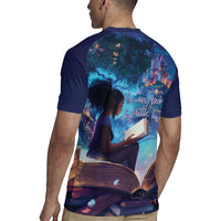 Black Girls Book Lovers Rugby Jersey Just A Girl Who Loves Books