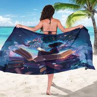 Black Girls Book Lovers Sarong Just A Girl Who Loves Books