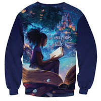 Black Girls Book Lovers Sweatshirt Just A Girl Who Loves Books