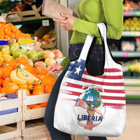 Liberia Flag Day Grocery Bag Our Flag Our Pride