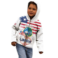 Personalised Liberia Flag Day Kid Hoodie Our Flag Our Pride