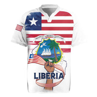 Personalised Liberia Flag Day Rugby Jersey Our Flag Our Pride
