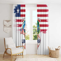 Liberia Flag Day Window Curtain Our Flag Our Pride