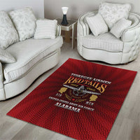 Red Tails Legacy Area Rug Tuskegee Airmen WWII Heroes - Wonder Print Shop
