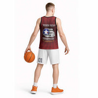 Personalized Red Tails Legacy Basketball Jersey Tuskegee Airmen WWII Heroes - Wonder Print Shop
