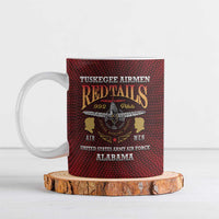 Personalized Red Tails Legacy Ceramic Mug Tuskegee Airmen WWII Heroes - Wonder Print Shop