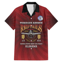 Personalized Red Tails Legacy Family Matching Mermaid Dress and Hawaiian Shirt Tuskegee Airmen WWII Heroes - Wonder Print Shop