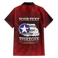 Personalized Red Tails Legacy Family Matching Summer Maxi Dress and Hawaiian Shirt Tuskegee Airmen WWII Heroes - Wonder Print Shop