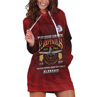 Personalized Red Tails Legacy Hoodie Dress Tuskegee Airmen WWII Heroes - Wonder Print Shop