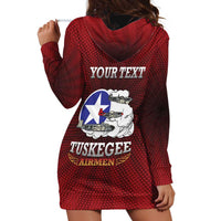 Personalized Red Tails Legacy Hoodie Dress Tuskegee Airmen WWII Heroes - Wonder Print Shop