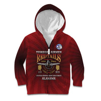Personalized Red Tails Legacy Kid Hoodie Tuskegee Airmen WWII Heroes - Wonder Print Shop