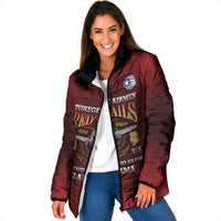 Personalized Red Tails Legacy Padded Jacket Tuskegee Airmen WWII Heroes - Wonder Print Shop