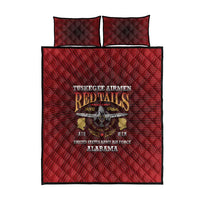 Red Tails Legacy Quilt Bed Set Tuskegee Airmen WWII Heroes - Wonder Print Shop