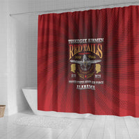 Red Tails Legacy Shower Curtain Tuskegee Airmen WWII Heroes - Wonder Print Shop