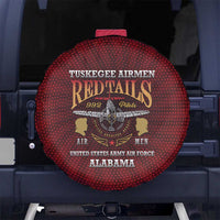 Red Tails Legacy Spare Tire Cover Tuskegee Airmen WWII Heroes - Wonder Print Shop