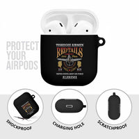 Red Tails Legacy AirPods Case Tuskegee Airmen WWII Heroes - Black Color - Wonder Print Shop