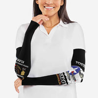 Red Tails Legacy Arm Sleeves Tuskegee Airmen WWII Heroes - Black Color - Wonder Print Shop