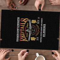 Red Tails Legacy Puzzle Tuskegee Airmen WWII Heroes - Black Color - Wonder Print Shop