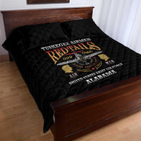 Red Tails Legacy Quilt Bed Set Tuskegee Airmen WWII Heroes - Black Color - Wonder Print Shop