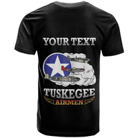 Personalized Red Tails Legacy T Shirt Tuskegee Airmen WWII Heroes - Black Color - Wonder Print Shop