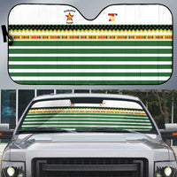 Zimbabwe Rugby Sevens Auto Sun Shade Go Cheetahs Go - Wonder Print Shop