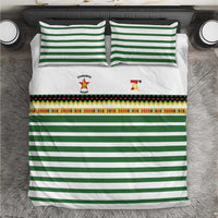 Zimbabwe Rugby Sevens Bedding Set Go Cheetahs Go - Wonder Print Shop