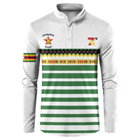 Zimbabwe Rugby Sevens Custom Button Sweatshirt Go Cheetahs Go - Wonder Print Shop