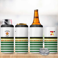 Zimbabwe Rugby Sevens 4 in 1 Can Cooler Tumbler Go Cheetahs Go - Wonder Print Shop