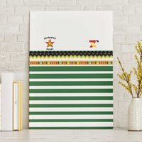 Zimbabwe Rugby Sevens Canvas Wall Art Go Cheetahs Go - Wonder Print Shop