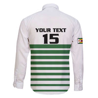 Zimbabwe Rugby Sevens Custom Family Matching Long Sleeve Bodycon Dress and Hawaiian Shirt Go Cheetahs Go - Wonder Print Shop