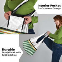 Zimbabwe Rugby Sevens Grocery Bag Go Cheetahs Go - Wonder Print Shop