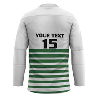 Zimbabwe Rugby Sevens Custom Hockey Jersey Go Cheetahs Go - Wonder Print Shop